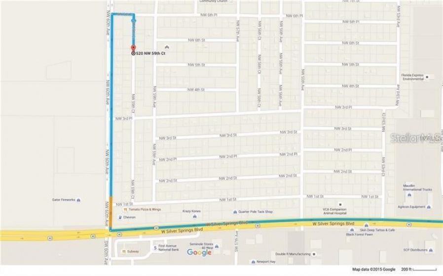59TH COURT, OCALA, Florida 34482, ,Land,For Sale,59TH,N6109335