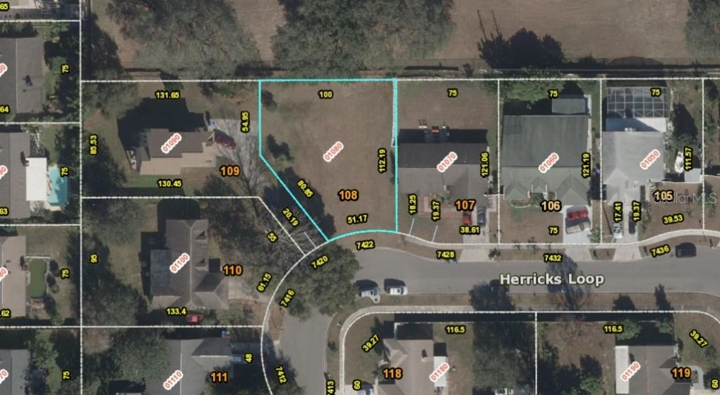7422 HERRICKS LOOP, ORLANDO, Florida 32835, ,Land,For Sale,HERRICKS,T3300328