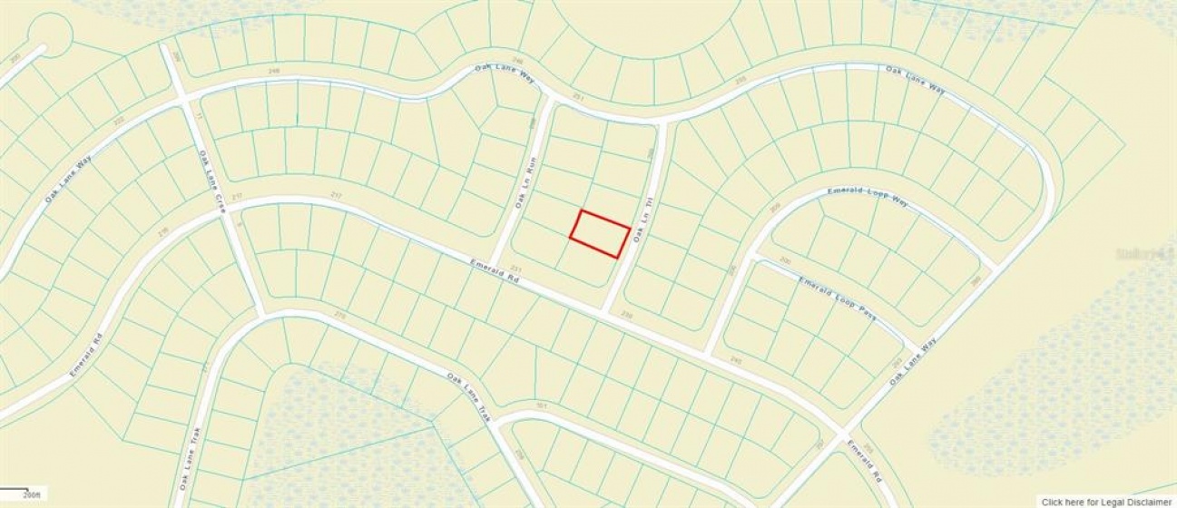 00 OAK LANE TRAIL, OCALA, Florida 34472, ,Land,For Sale,OAK LANE,G5042346