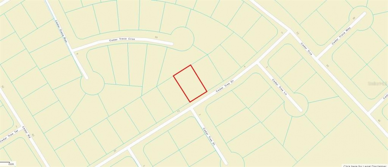 00 CEDAR TREE DRIVE, OCALA, Florida 34472, ,Land,For Sale,CEDAR TREE,G5042376