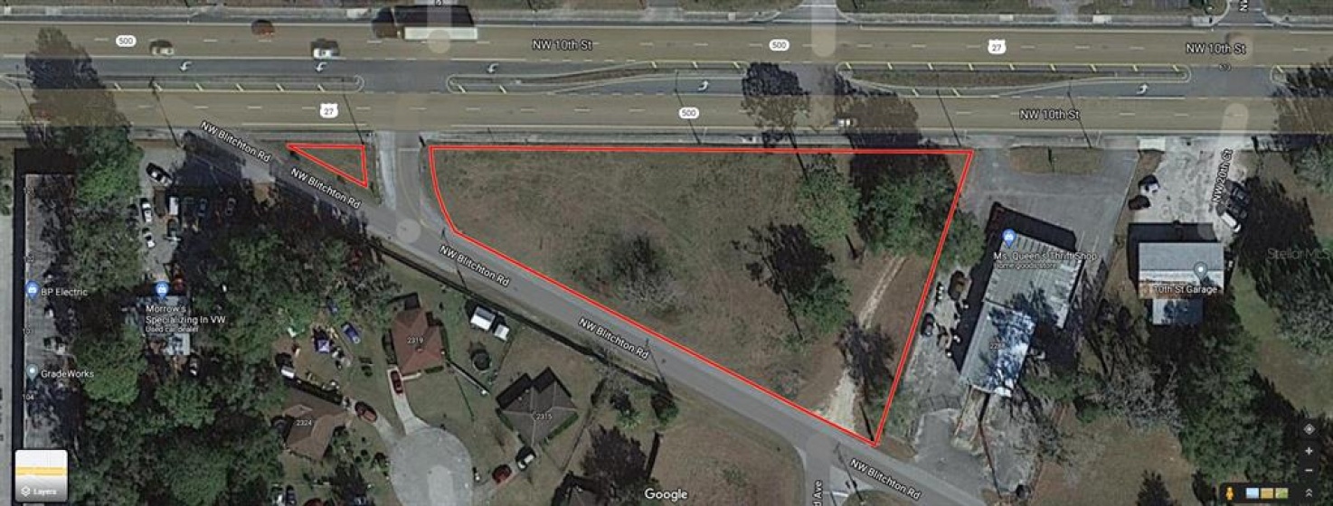 00 OLD BLITCHTON RD, OCALA, Florida 34482, ,Land,For Sale,OLD BLITCHTON RD,OM625637