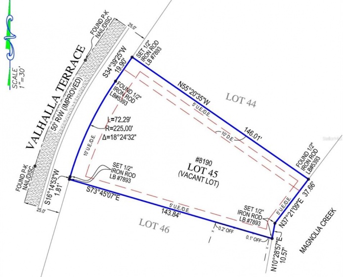 8190 VALHALLA TERRACE, REUNION, Florida 34747, ,Land,For Sale,VALHALLA,O5986120