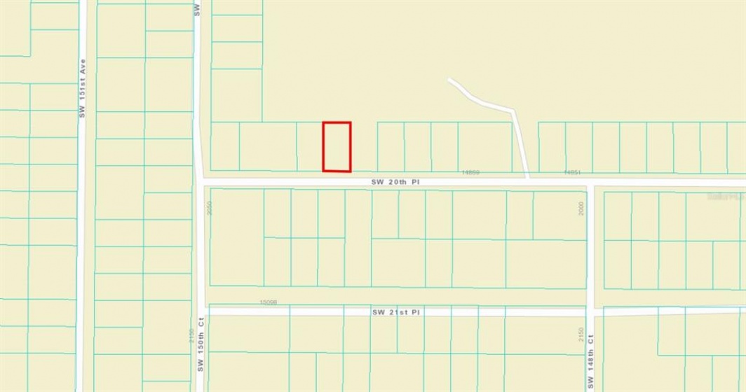 14981 20TH PLACE, OCALA, Florida 34481, ,Land,For Sale,20TH,OM630424
