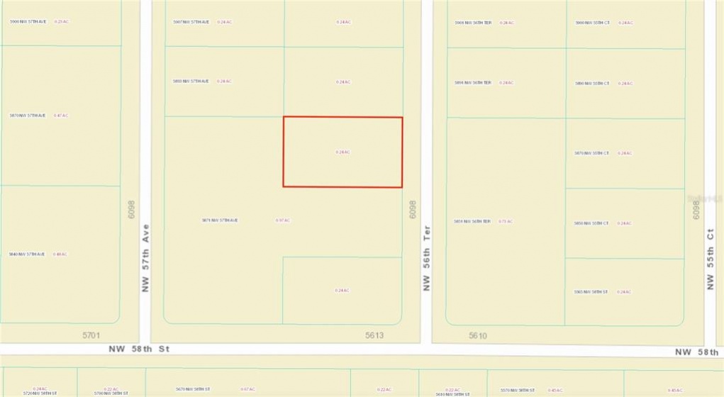 00 56TH TERR, OCALA, Florida 34482, ,Land,For Sale,56TH TERR,OM630656