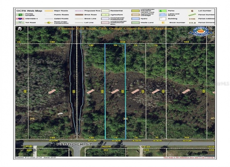 PADDOCK STREET, ORLANDO, Florida 32833, ,Land,For Sale,PADDOCK,O5949198