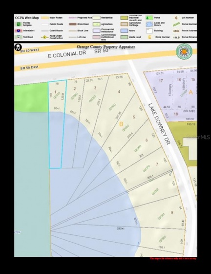 10202 COLONIAL DRIVE, ORLANDO, Florida 32817, ,Land,For Sale,COLONIAL,R4905660