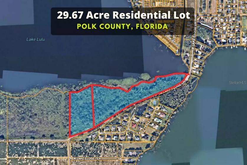 3450 LAKE ELOISE DRIVE, WINTER HAVEN, Florida 33880, ,Land,For Sale,LAKE ELOISE,A4525863