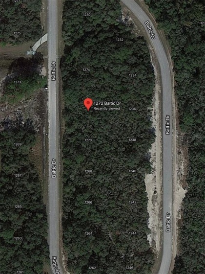 1272 BALTIC DRIVE, POINCIANA, Florida 34759, ,Land,For Sale,BALTIC,O5995041