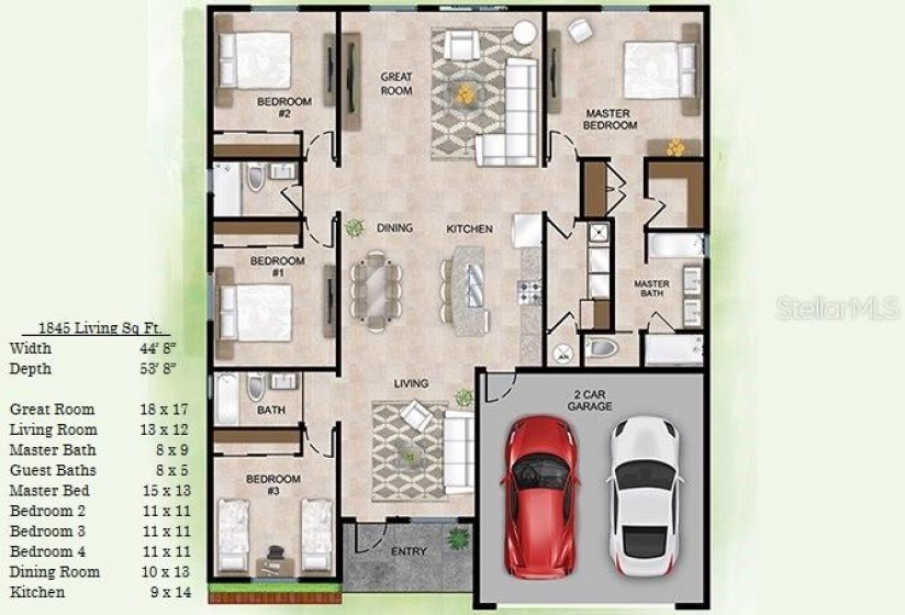 0 146TH LANE RD, OCALA, Florida 34473, 4 Bedrooms Bedrooms, ,3 BathroomsBathrooms,Residential,For Sale,146TH LANE RD,OM635120