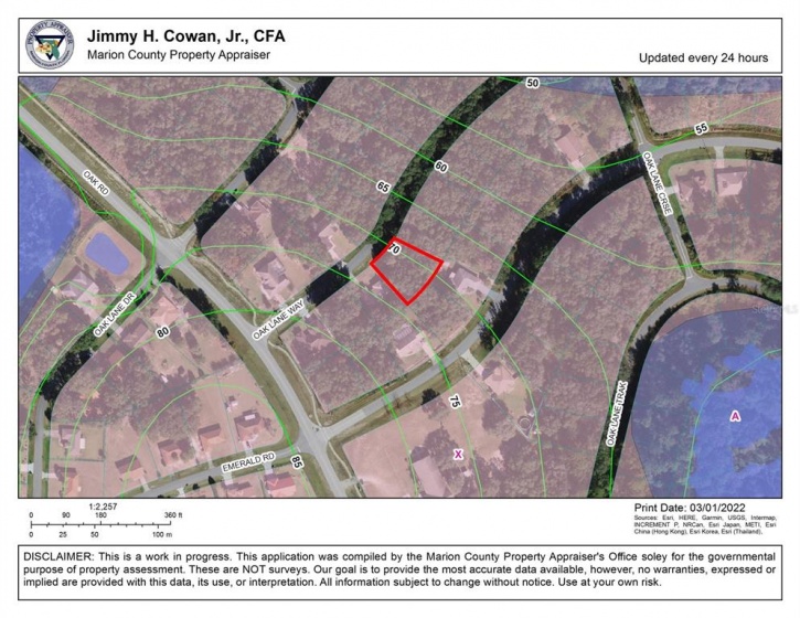 00 OAK LANE WAY, OCALA, Florida 34472, ,Land,For Sale,OAK LANE,OM635404