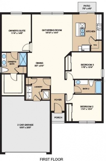 205 AQUAMARINE LANE, KISSIMMEE, Florida 34758, 3 Bedrooms Bedrooms, ,2 BathroomsBathrooms,Residential,For Sale,AQUAMARINE,S5063890