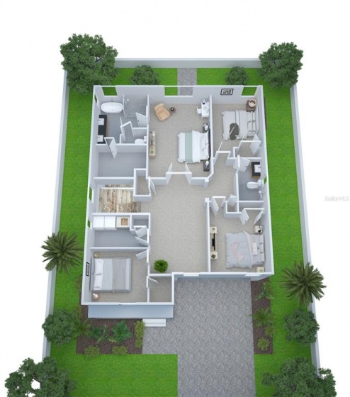 2554 FLOYD STREET, SARASOTA, Florida 34239, 4 Bedrooms Bedrooms, ,2 BathroomsBathrooms,Residential,For Sale,FLOYD,T3360771
