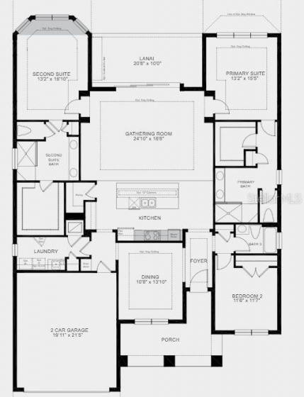 952 LADERA RANCH ROAD, POINCIANA, Florida 34759, 3 Bedrooms Bedrooms, ,3 BathroomsBathrooms,Residential,For Sale,LADERA RANCH,S5064550