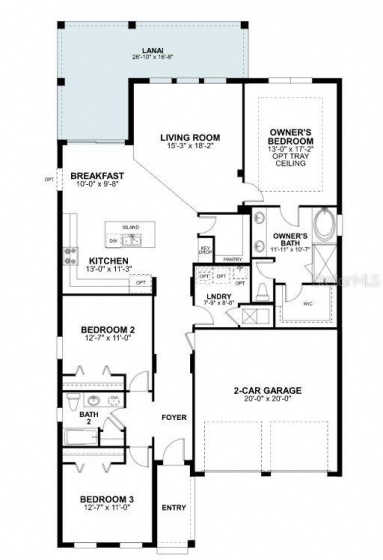 12410 ENCORE AT OVATION WAY, WINTER GARDEN, Florida 34787, 3 Bedrooms Bedrooms, ,2 BathroomsBathrooms,Residential,For Sale,ENCORE AT OVATION,O6013172