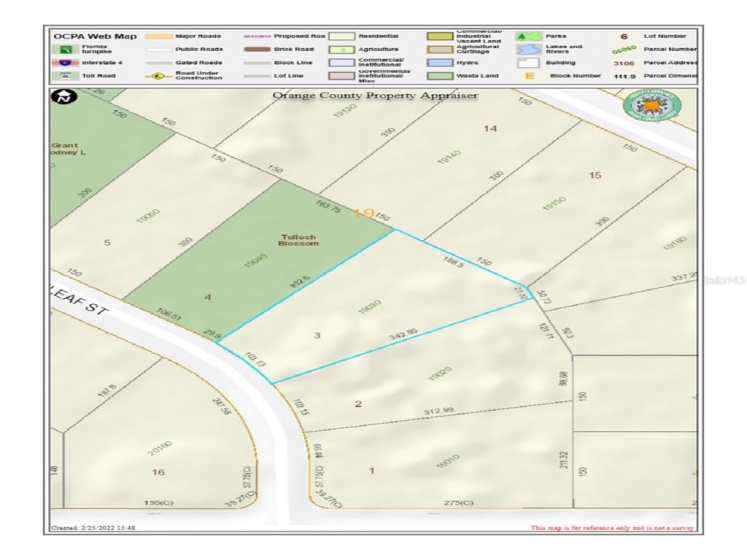 OAKLEAF STREET, ORLANDO, Florida 32833, ,Land,For Sale,OAKLEAF,O6006659